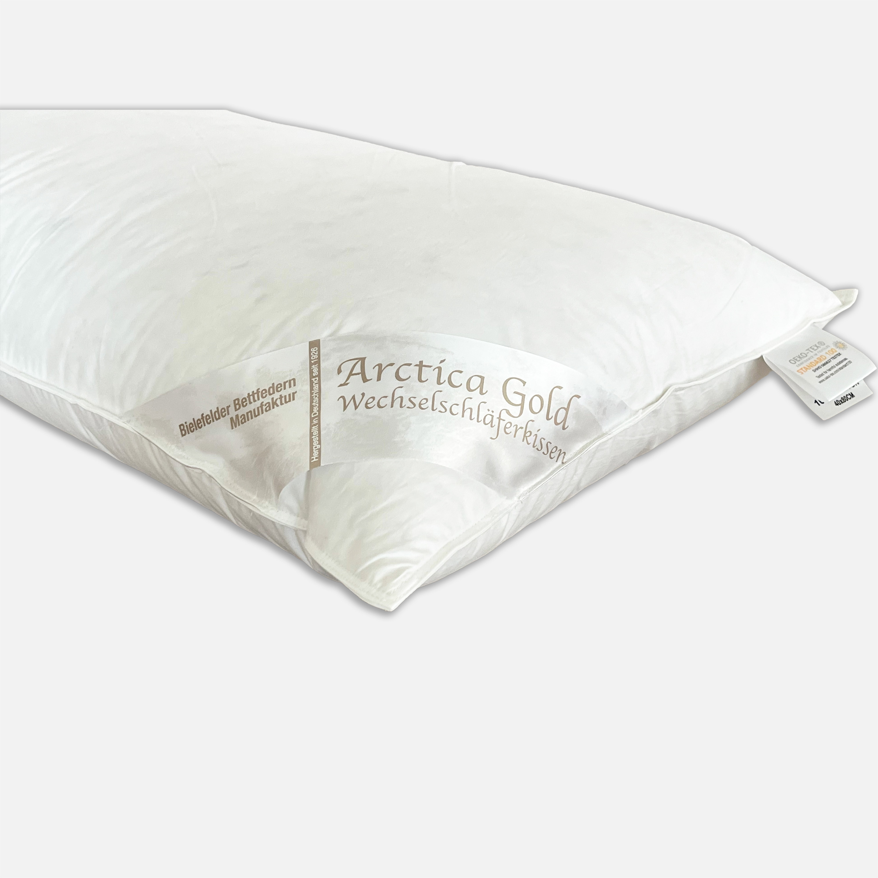 Arctica Premium Gold Wechselschläferkissen / 5-Kammer-Nackenstützkissen